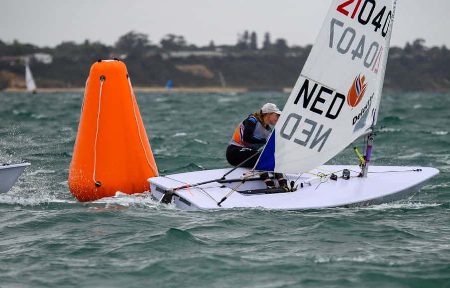 All three medallists from the Rio Olympics will take to the water off Sandringham Yacht Club to compete in the ILCA Laser Radial Women's World Championship which starts on Sunday.