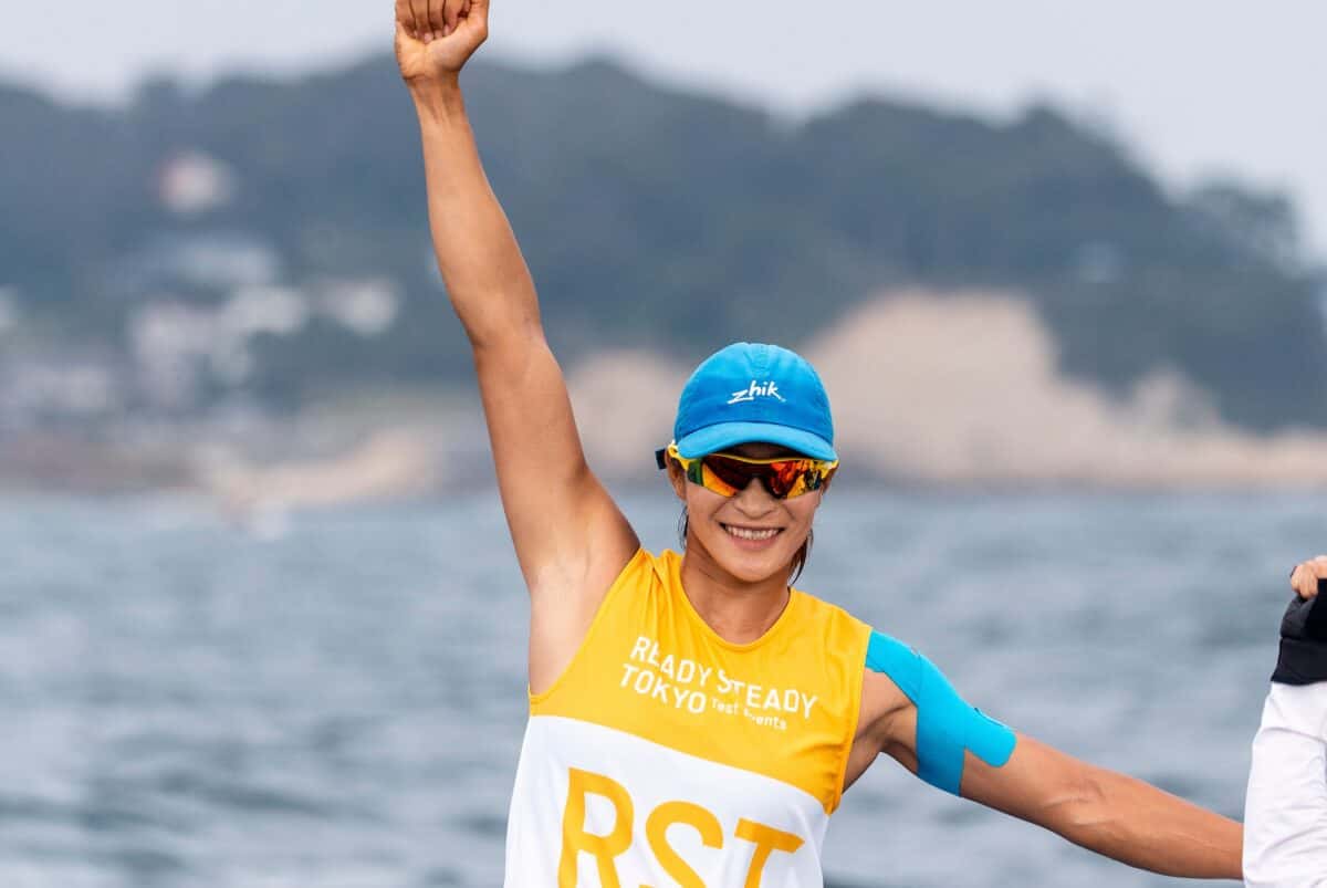 Five Medal Races took place on the fifth day of racing at Ready Steady Tokyo - Sailing