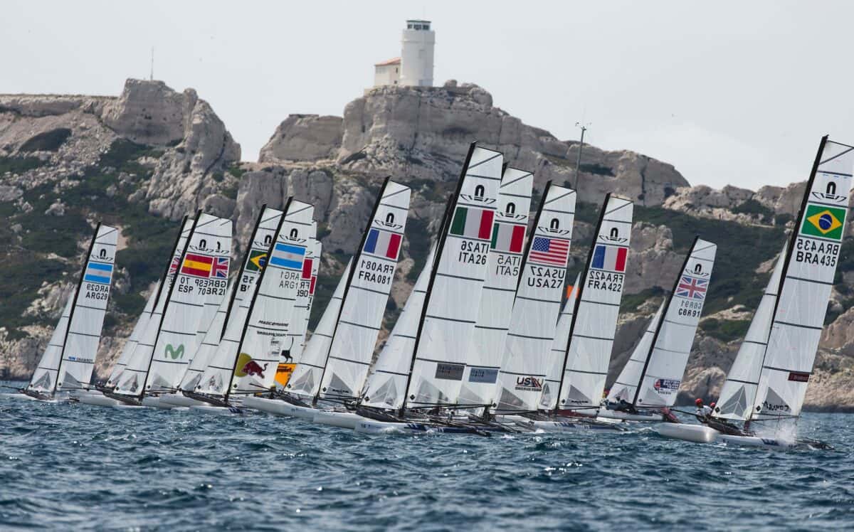 The Spring dates for the World Cup Series Genoa and the HyÃ©res Regatta
