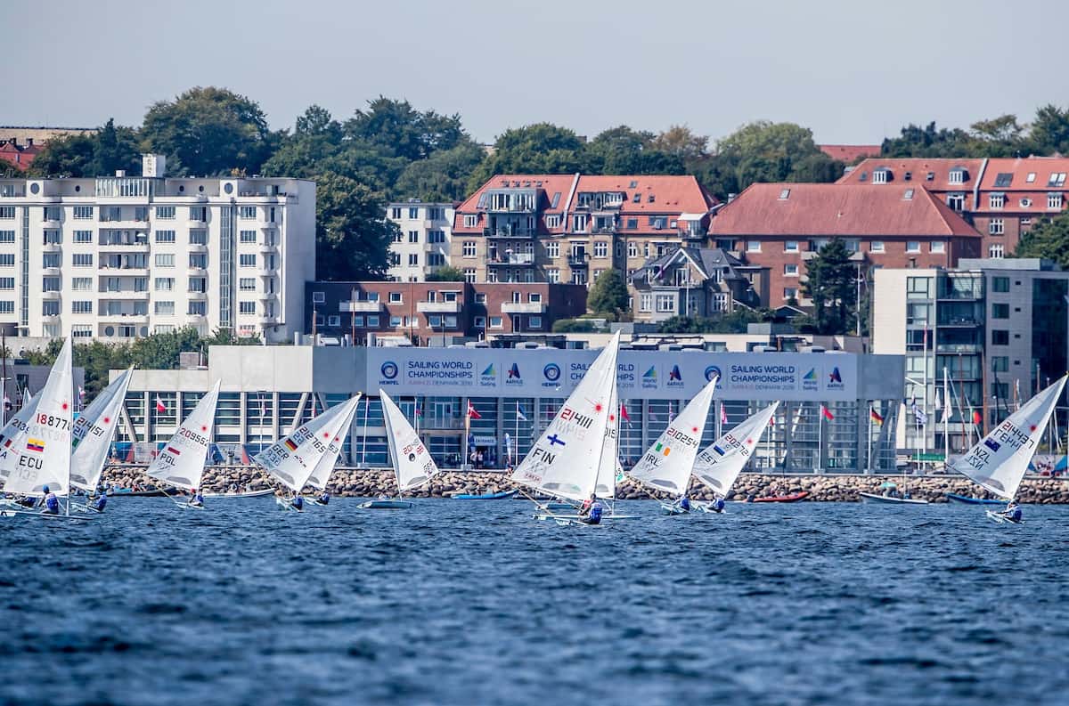 Following the conclusion of Men's and Women's One Person Dinghy - Laser / Laser Radial and Women's Skiff - 49erFX fleet racing at the Hempel Sailing World Championships