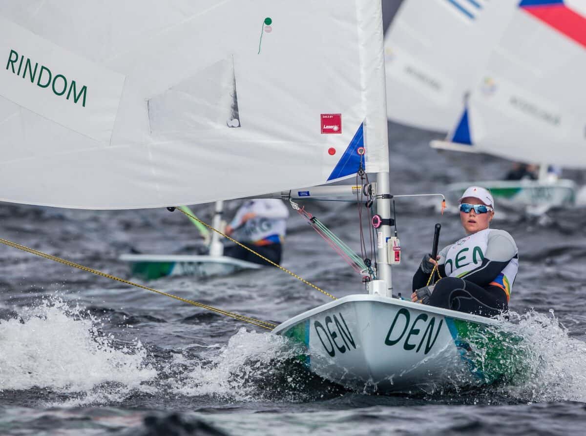 A detailed insight from the Laser Radial sailor on lockdown life and how the "young guns" of Denmark have helped her improve ahead of the postponed Tokyo 2020