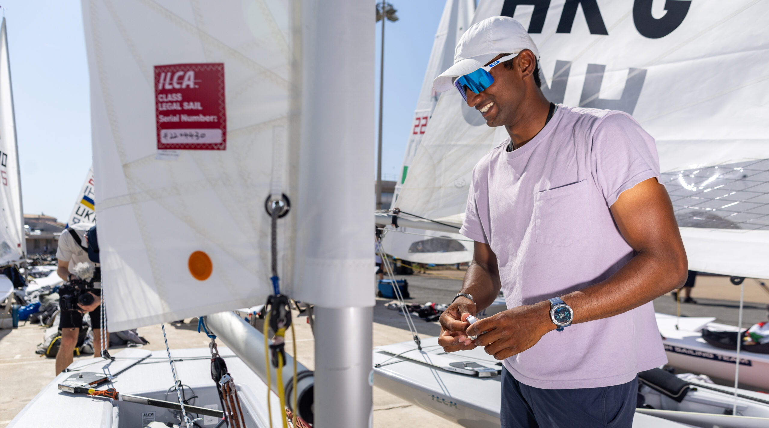 Paris 2024 Olympic Sailing Test Event, Marseille, France.