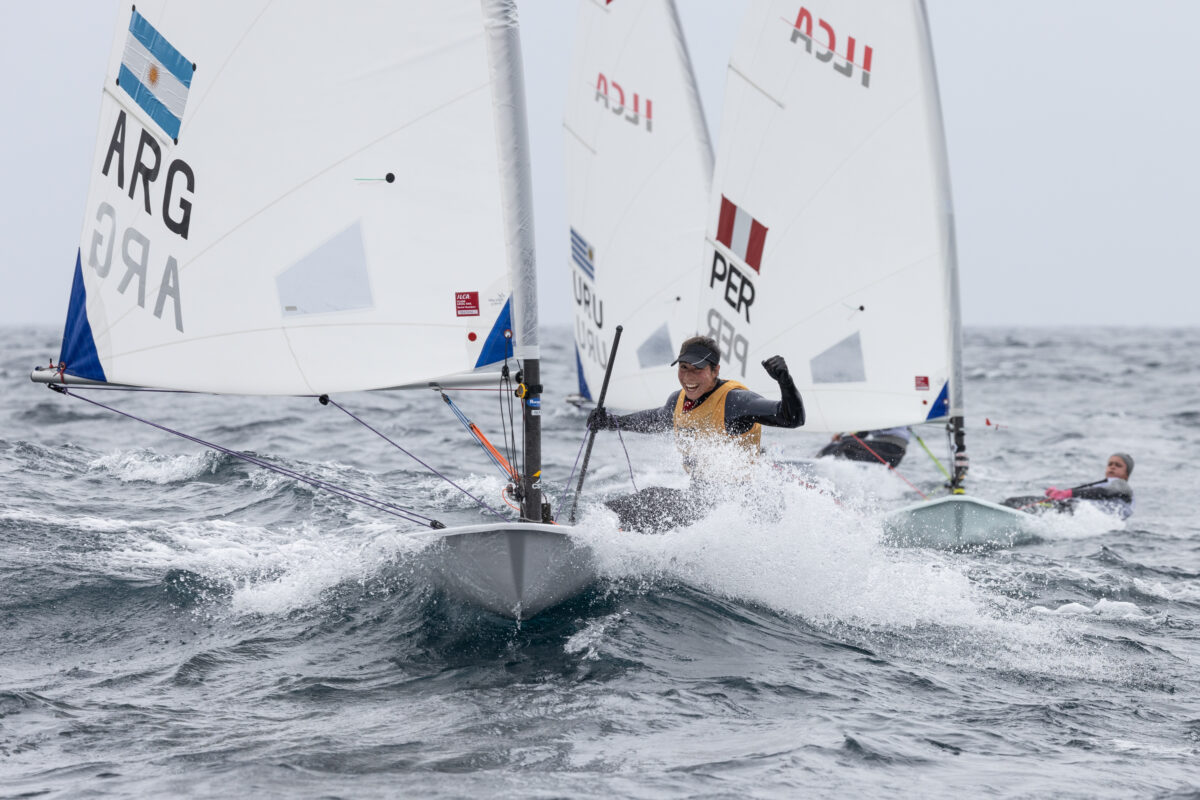 Dia 15, Vela bote ILCA 6 regata final / Day 15, Sailing dinghy ILCA 6Êmedal race.