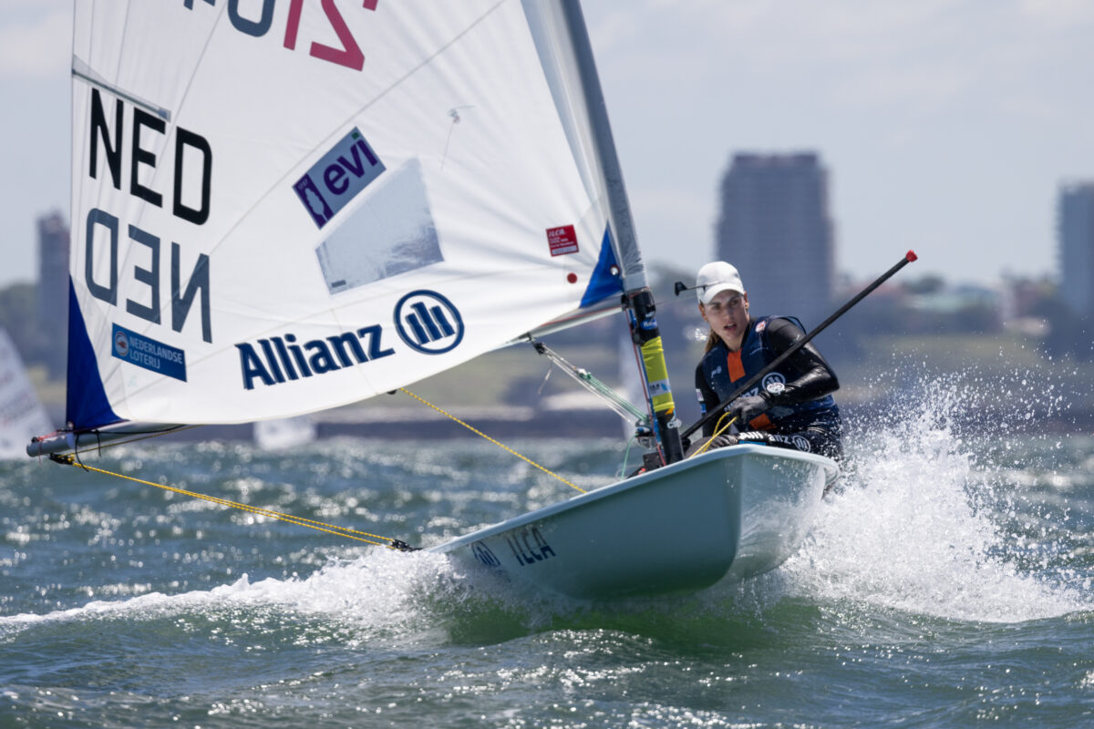 2024 ILCA 6 Women's World Championship, Mar del Plata, Argentina.