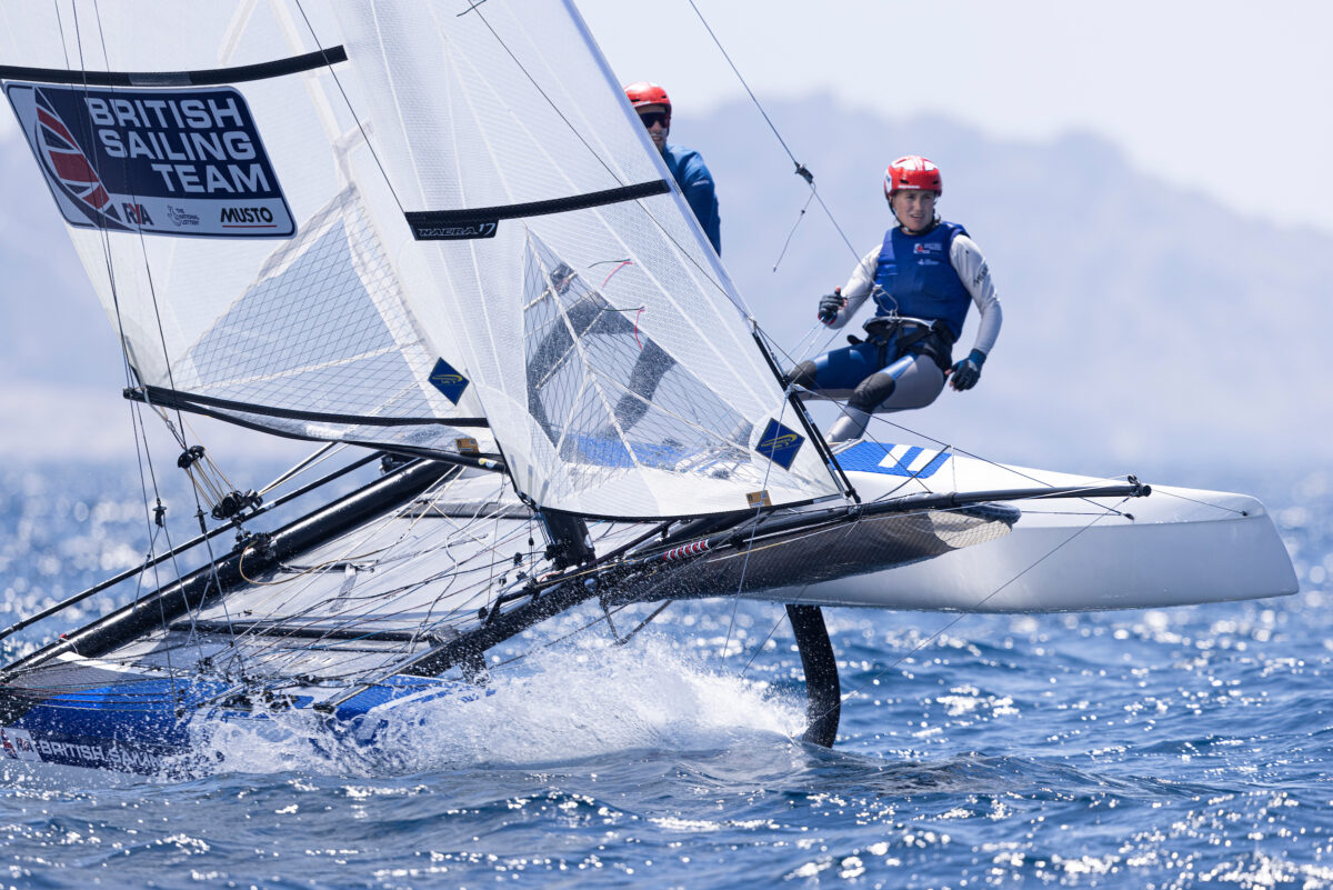 Paris 2024 Olympic Sailing Test Event, Marseille, France.