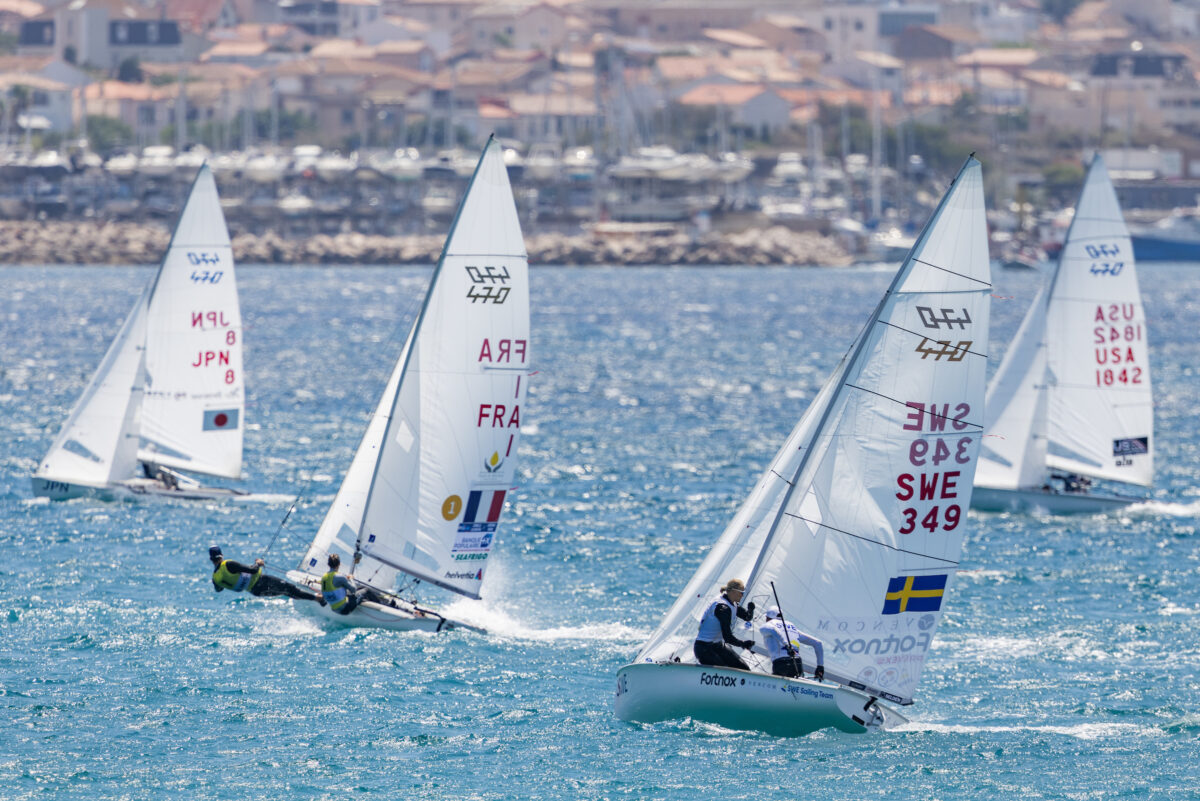Paris 2024 Olympic Sailing Test Event, Marseille, France.