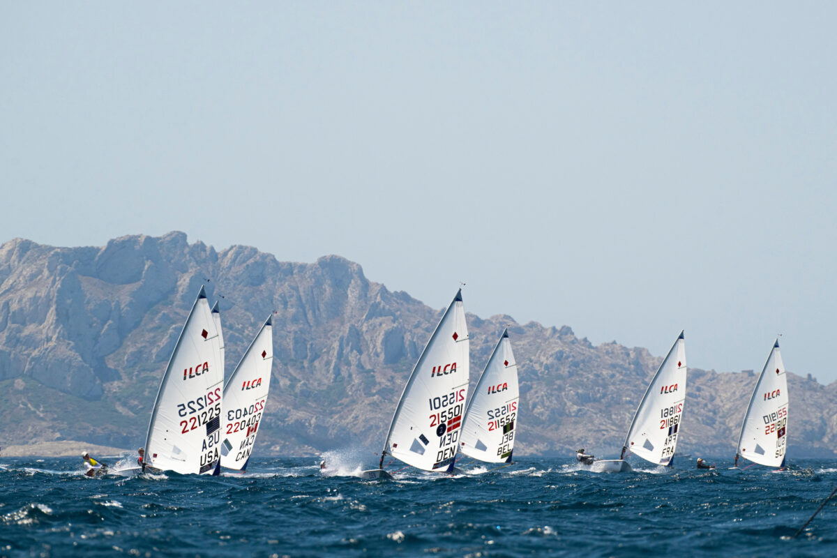Paris 2024 Olympic Sailing Test Event, Marseille, France.