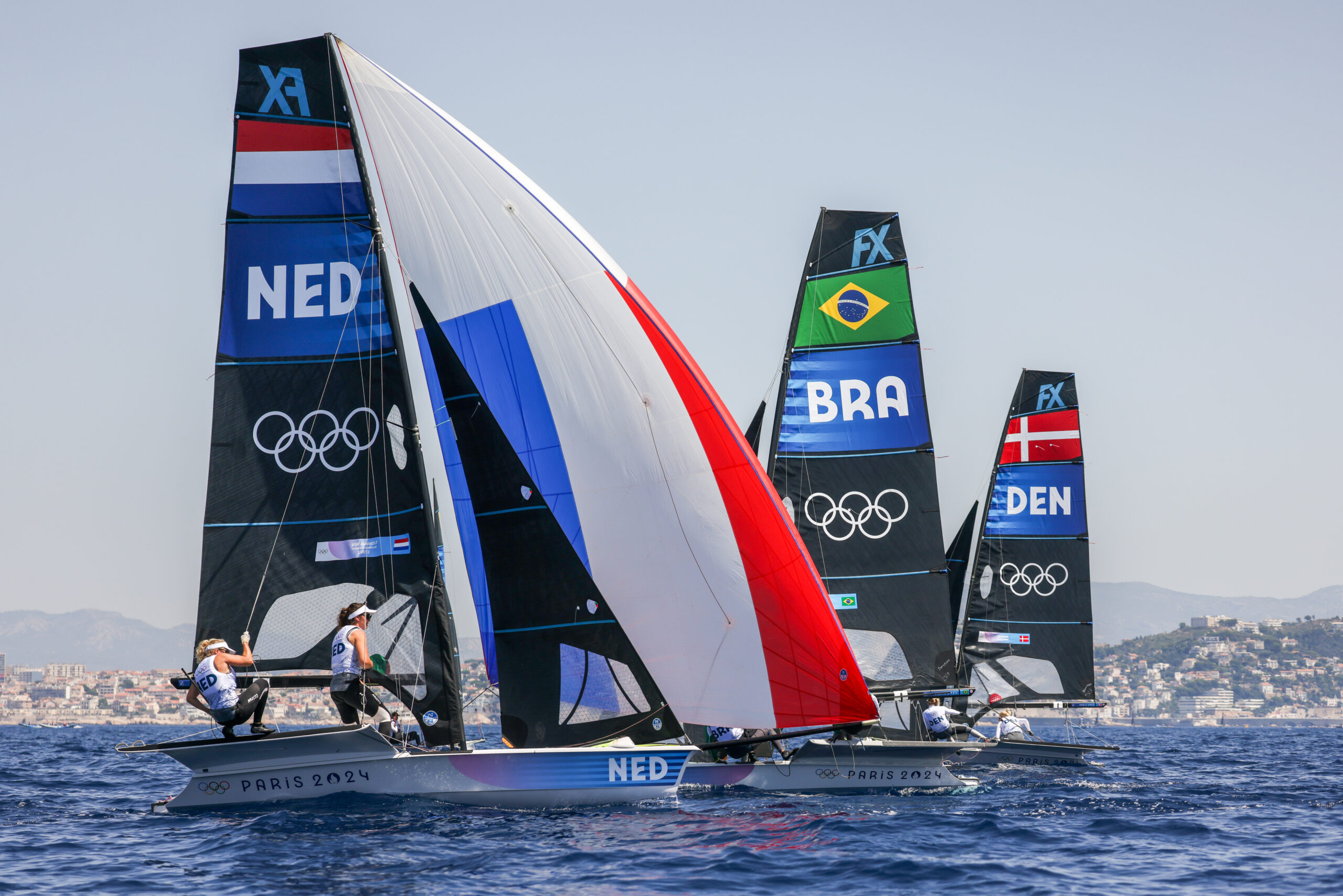 The Dutch 49erFX team