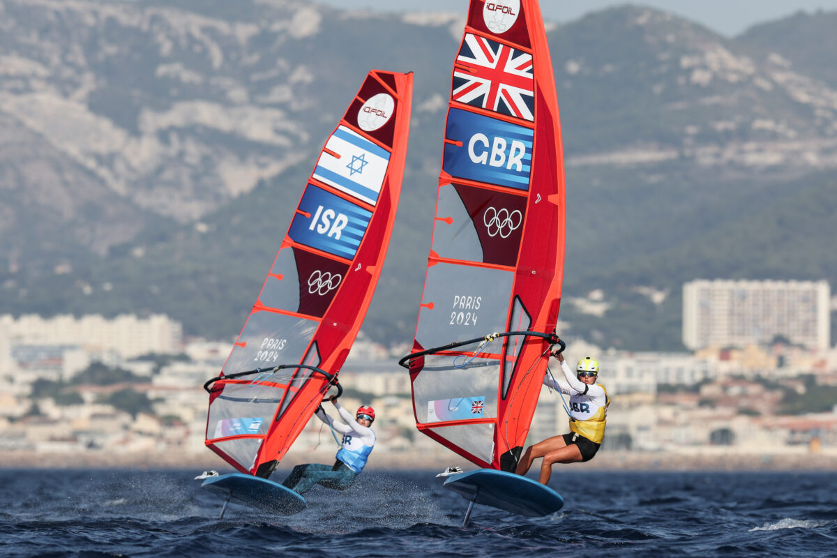 Women's Windsurfing at Paris 2024