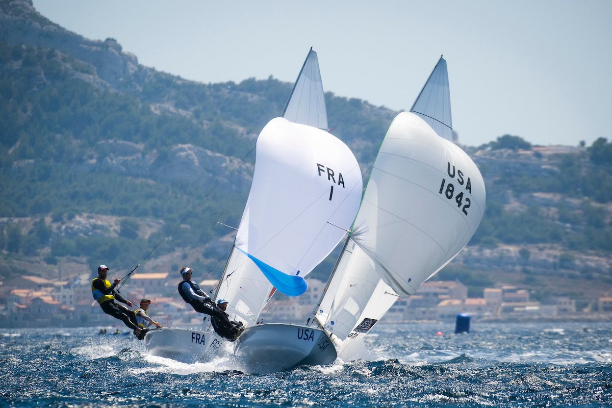 Paris 2024 Olympic Sailing Test Event, Marseille, France.