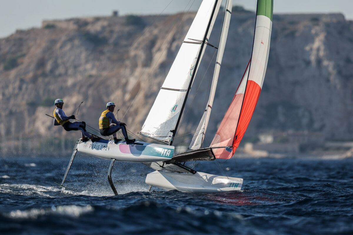 Italy's Nacra 17 crew