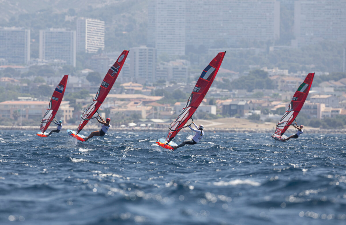 Paris 2024 Olympic Sailing Test Event, Marseille, France.