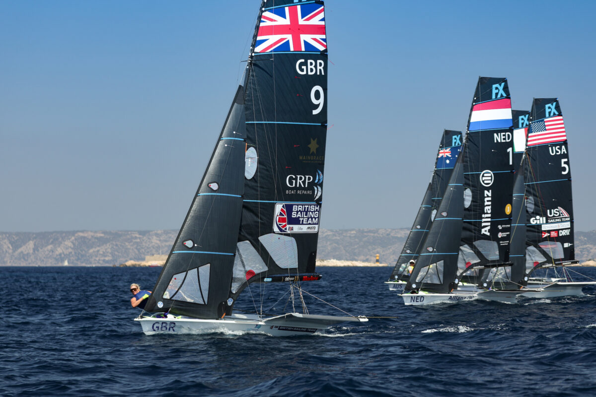 Paris 2024 Olympic Sailing Test Event, Marseille, France.