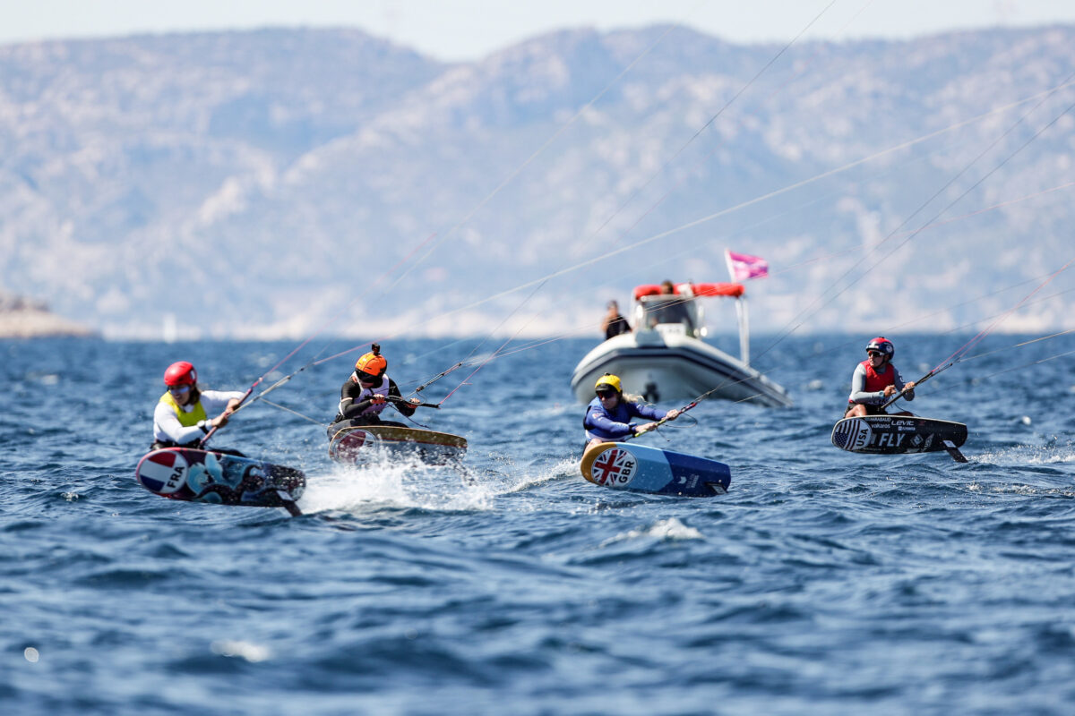 Paris 2024 Olympic Sailing Test Event, Marseille, France.