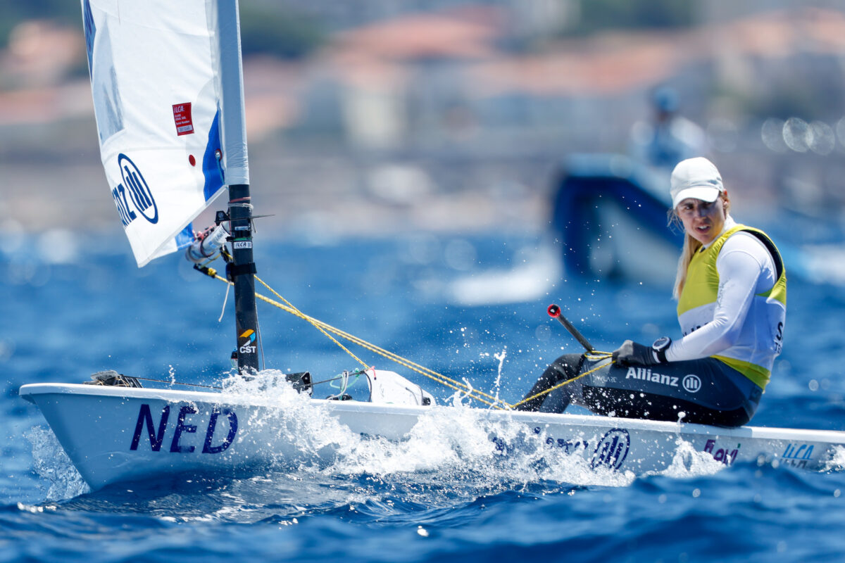 Paris 2024 Olympic Sailing Test Event, Marseille, France.