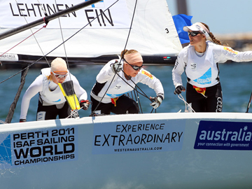 Perth 2011 ISAF Worlds - 3 December Highlights Show