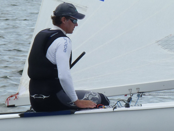 Vasilij Zbogar (SLO) Compares Finn To AC34 Racing