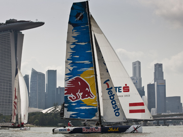 Extreme Sailing Series Act 9 Day One Highlights