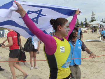 Lee Korzits (ISR) And Zofia Klepacka (POL) Delighted With RS:X Medals
