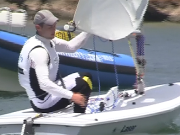 Milivoj Dukic (MNE) Enjoying First ISAF Worlds Experience