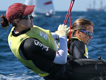 Pacheco And Betanzos Win Women's 470 Gold