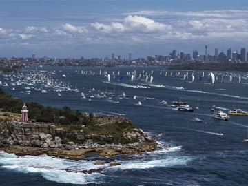 Start of the Rolex Sydney Hobart Yacht Race