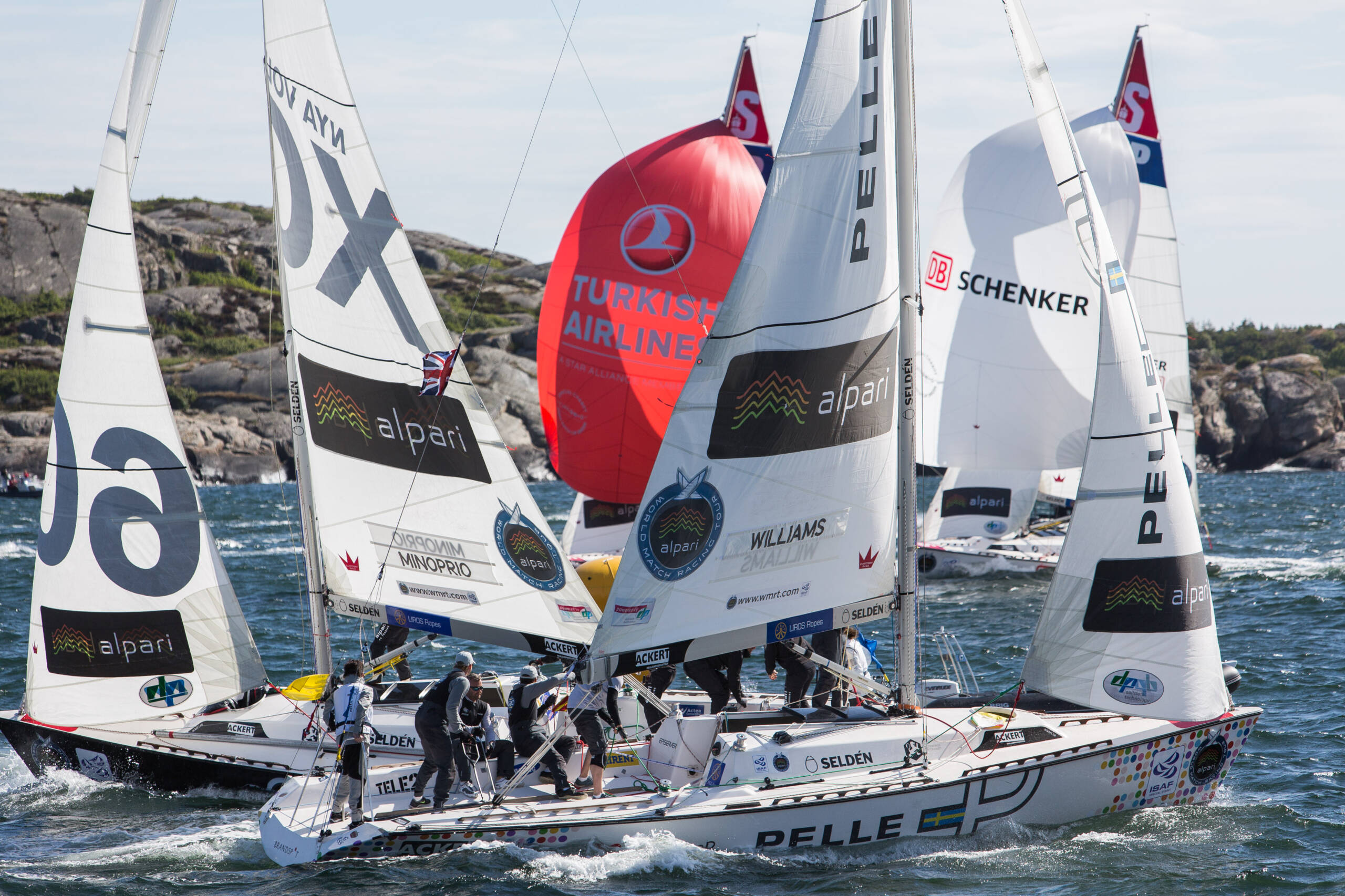 Alpari World Match Racing Tour - Stena Match Cup Sweden Day 2 Highlights