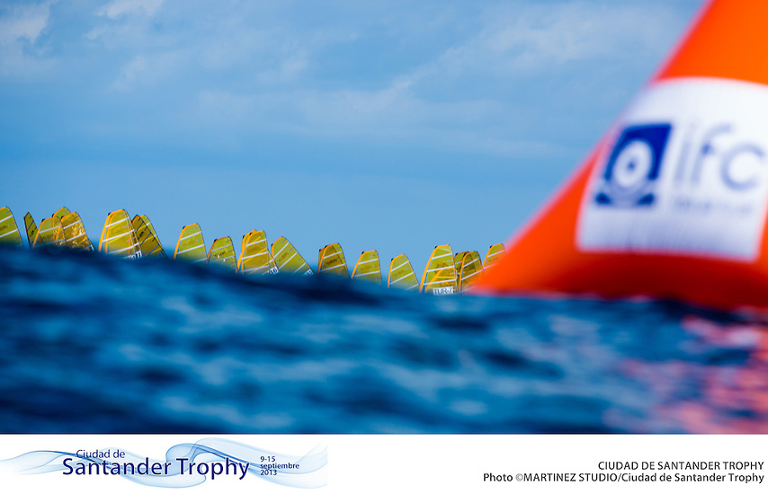 Day Four Action At Ciudad de Santander Trophy - 2014 ISAF Worlds Test Event