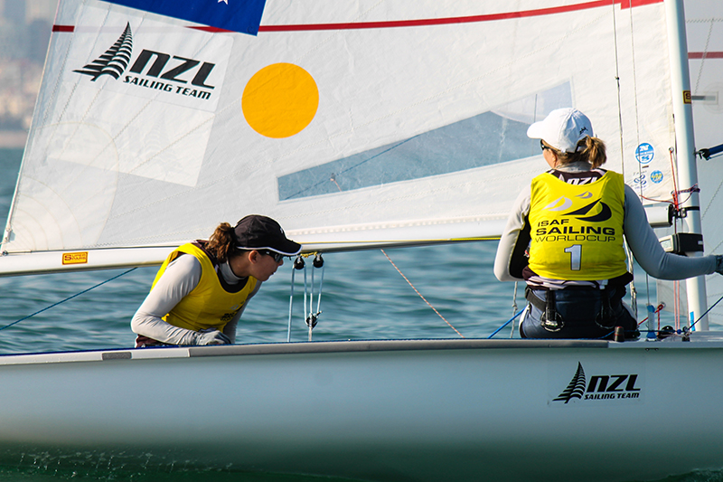 ISAF Sailing World Cup Qingdao - Women's 470 Medal Race Highlights