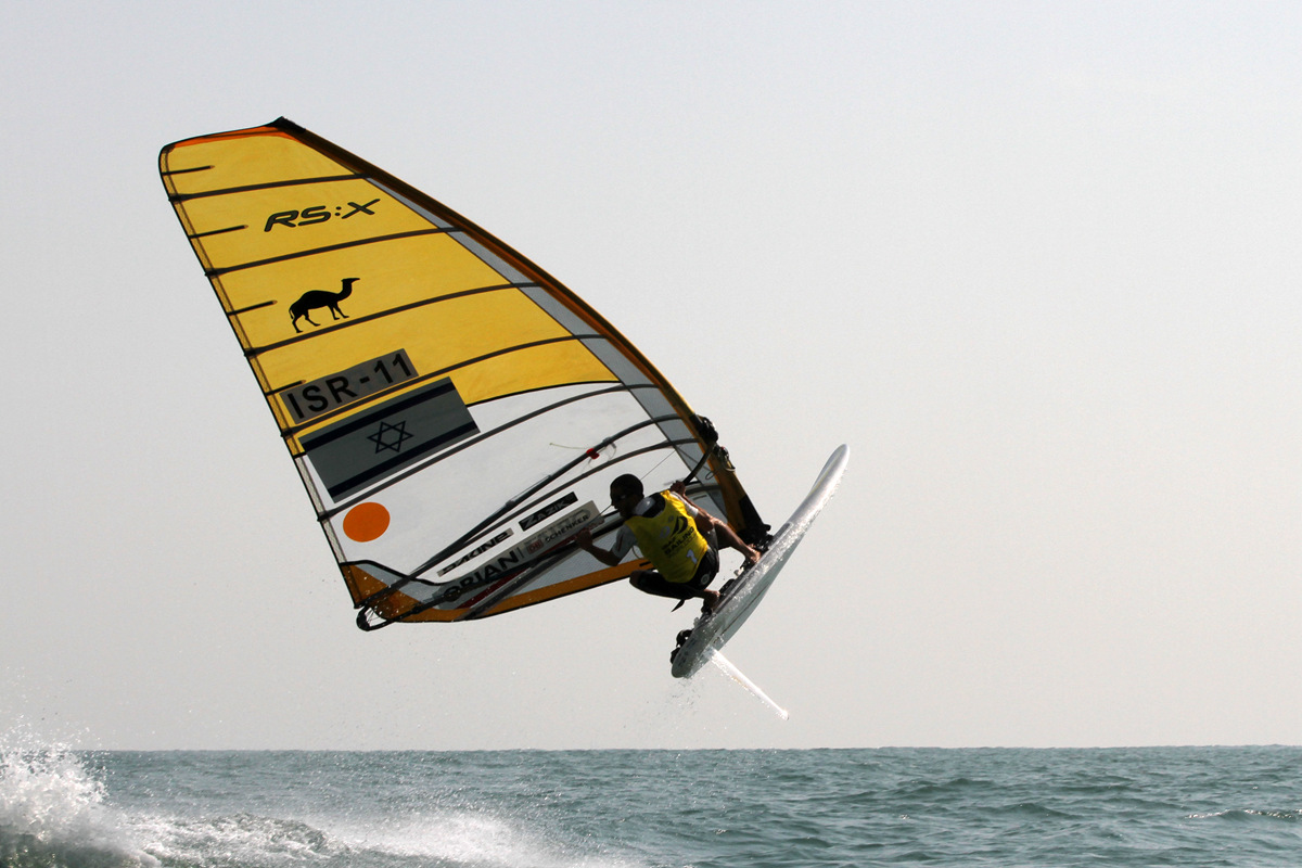 ISAF Sailing World Cup Qingdao - Men's RS:X Medal Race Highlights