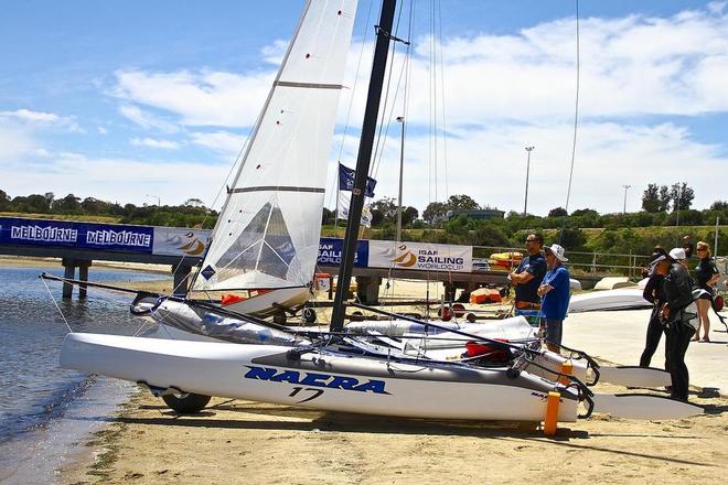 Nacra 17 Sailors Ready For The Off