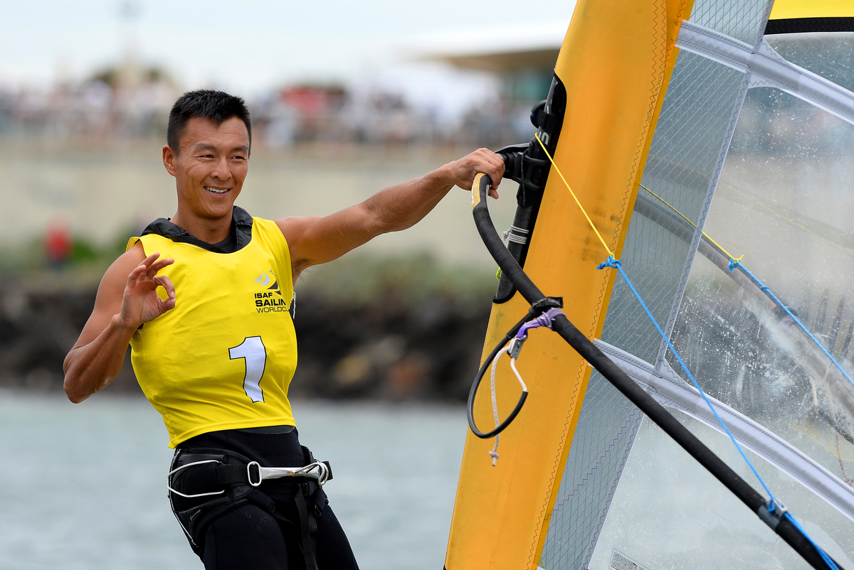 Chuankun Shi Near Perfect In - Men's RS:X Highlights
