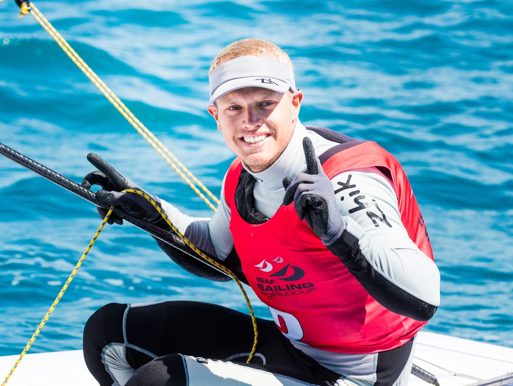 2014 ISAF Sailing World Cup Mallorca - Laser Medal Race Highlights