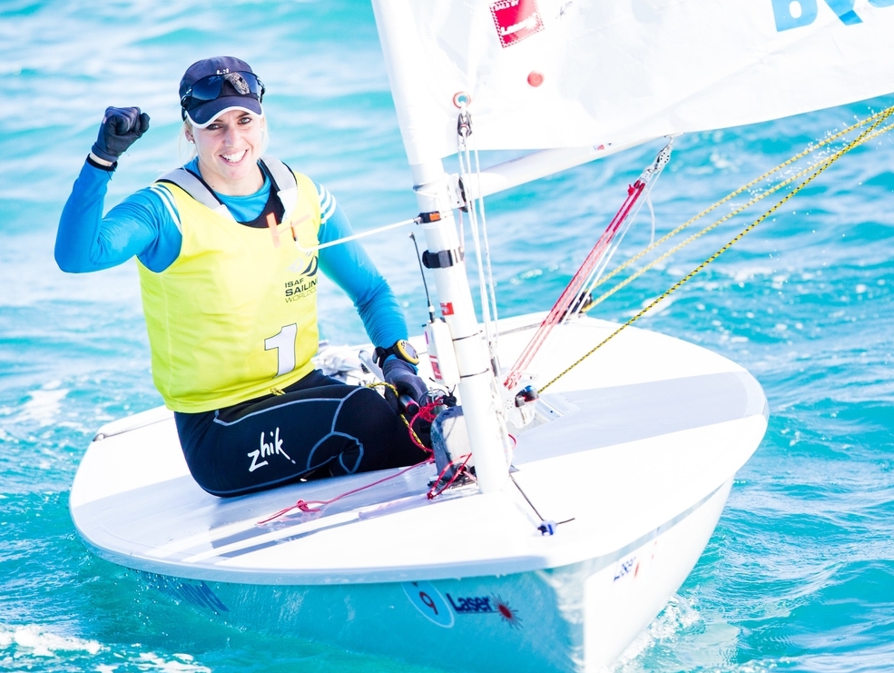 2014 ISAF Sailing World Cup Mallorca - Laser Radial Medal Race Highlights