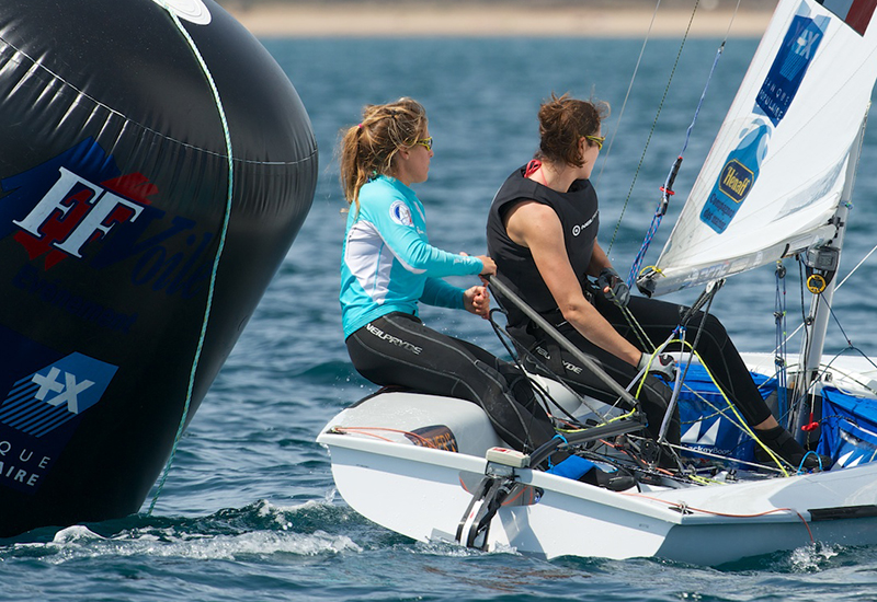 Sailing World Cup HyÃ¨res - 470 Medal Race Highlights
