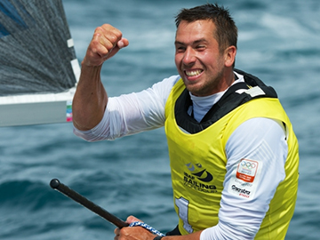 Sailing World Cup HyÃ¨res - Finn Medal Race