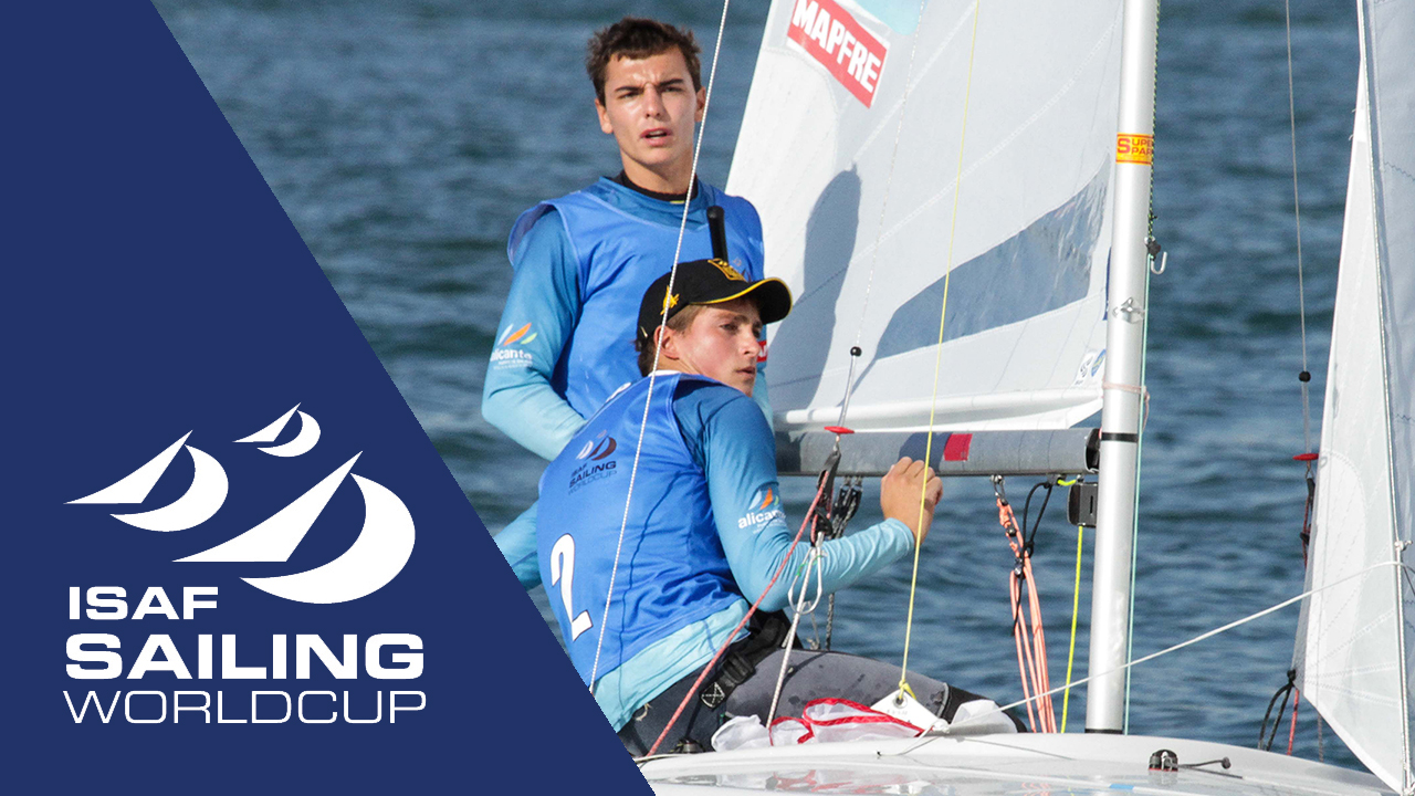 Men's and Women's 470 Medal Race Highlights - 2014 SWC Qingdao