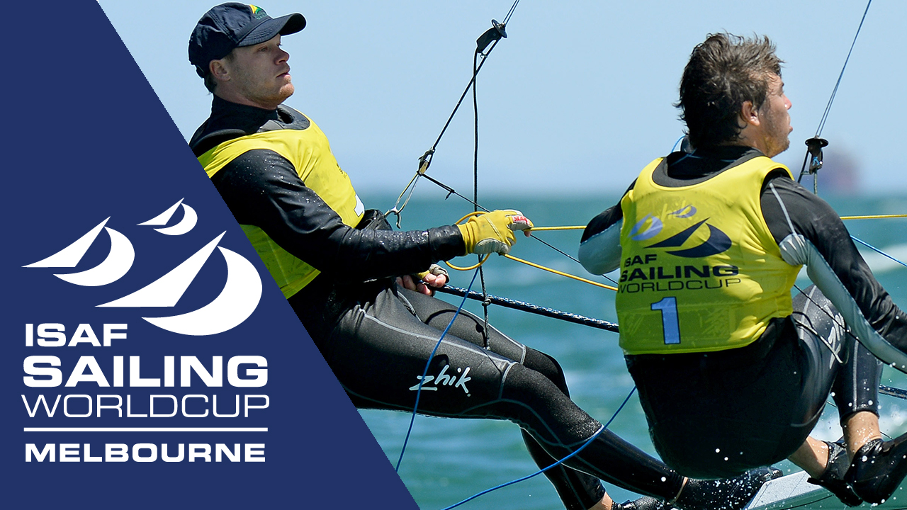 High Octane Racing Decides Melbourne 49er & 49erFX Medals