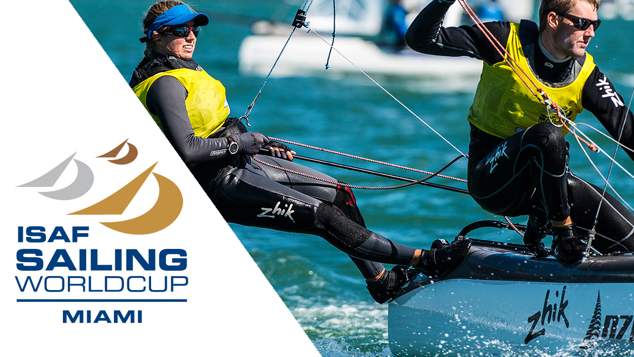 ISAF Sailing World Cup Miami - Day 2 Highlights Part 1