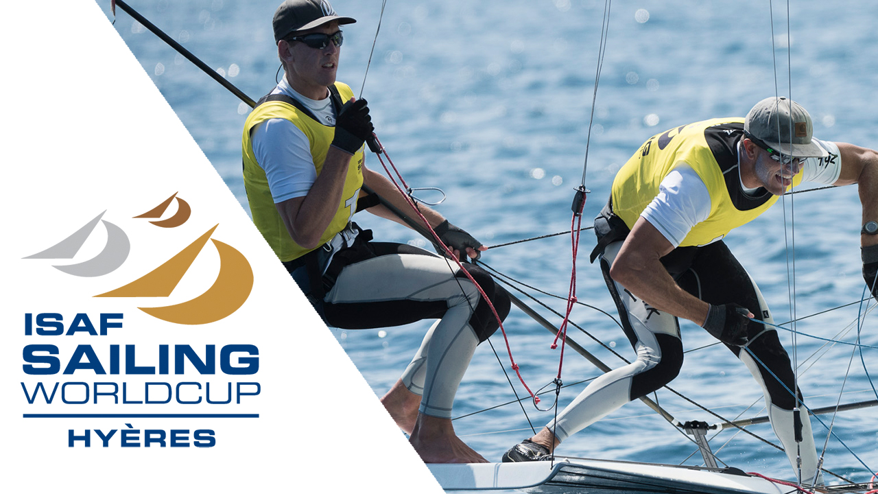 SWC HyÃ¨res - Meet Peter Burling & Blair Tuke