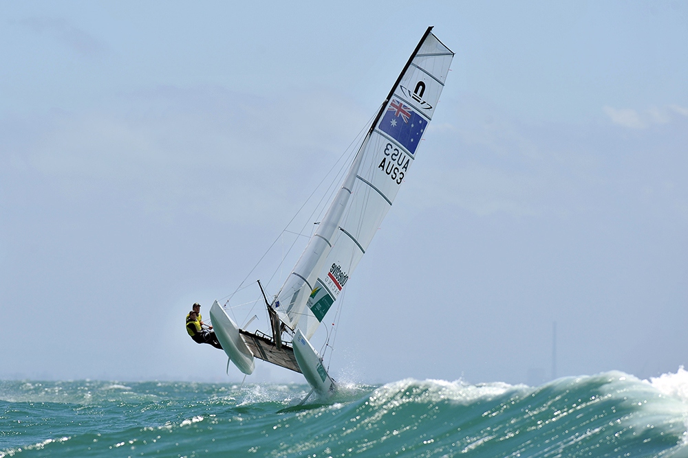 A wild beast to tame - Olympic Nacra 17 sailing