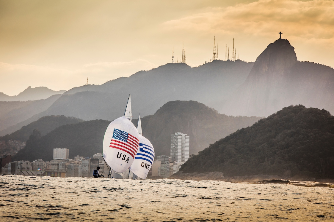 Teamwork required - Olympic 470 sailing