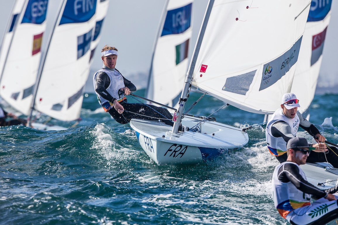 Laser Medal Race Line Up