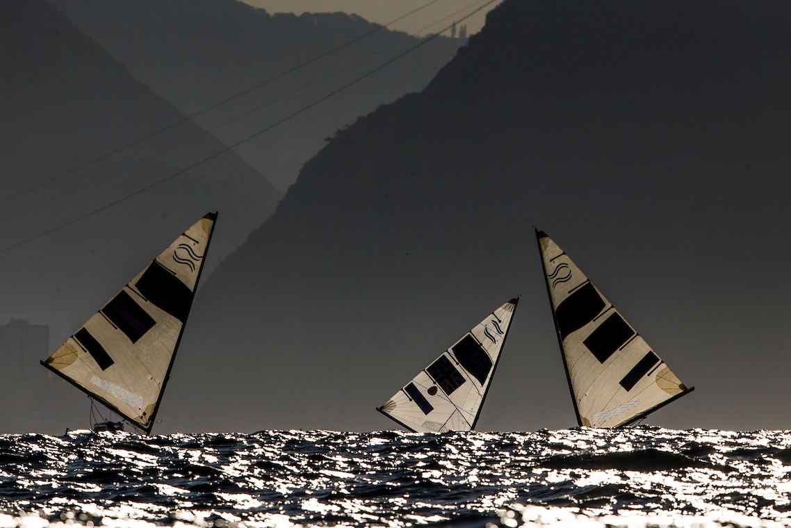 Finn Medal Race Line Up