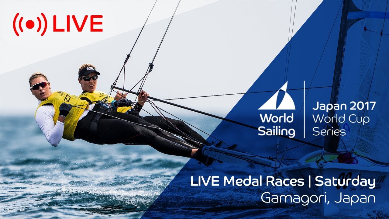 LIVE Sailing | World Cup Series Gamagori | Medal Races | Saturday October 21