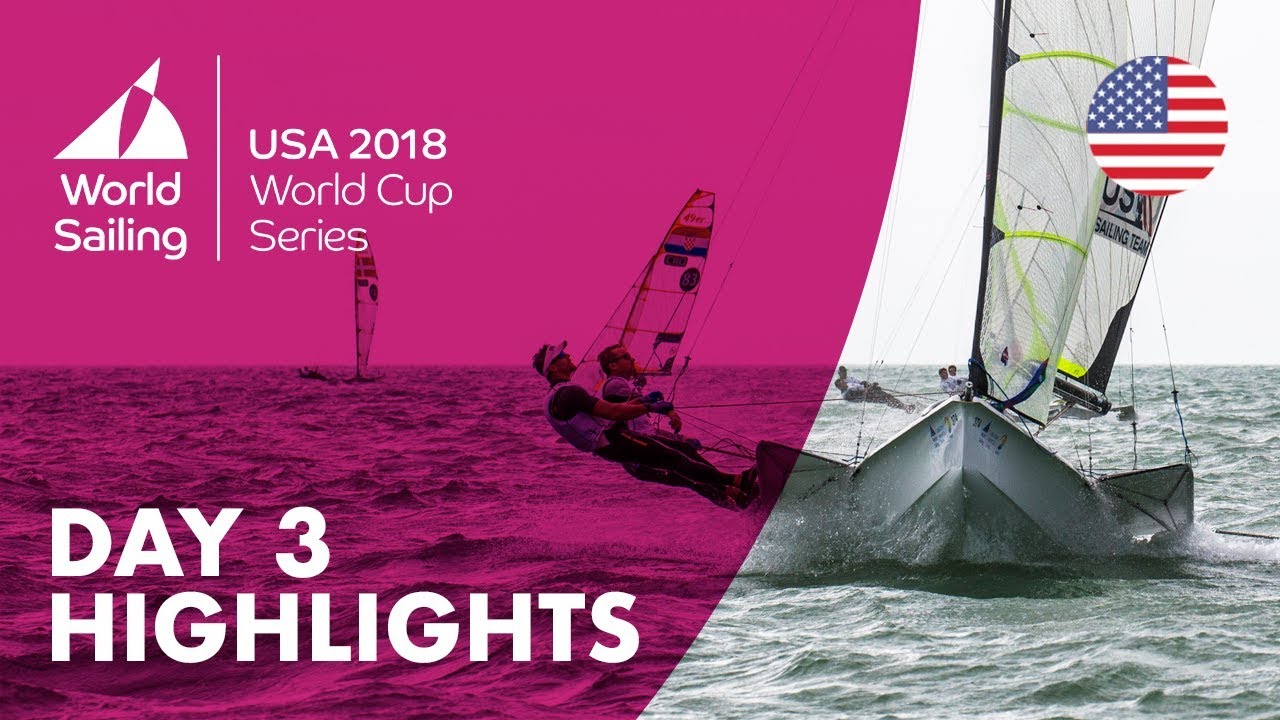 Day 3 Highlights - Sailing's World Cup Series | Miami
