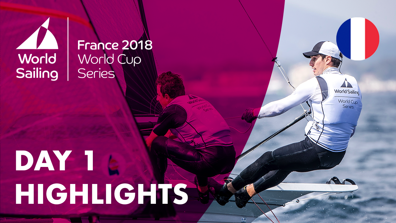 Day 1 Highlights - Sailing's World Cup Series | HyÃ¨res
