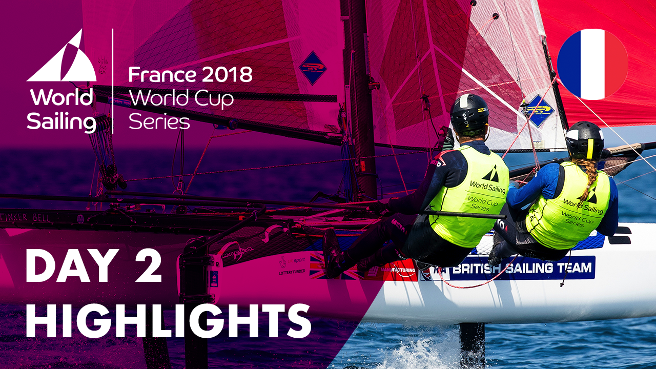 Day 2 Highlights - Sailing's World Cup Series | HyÃ¨res